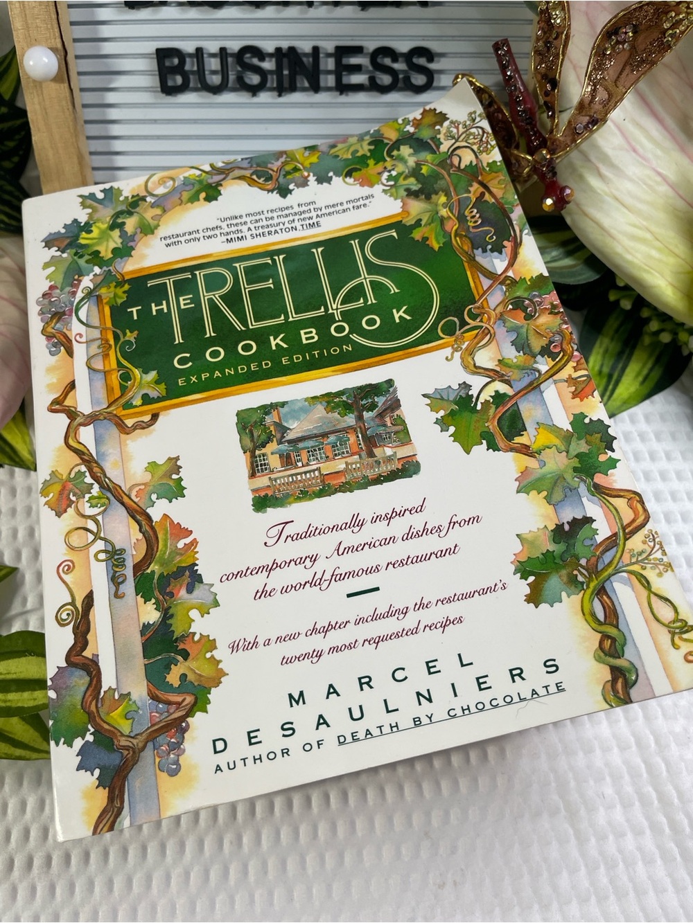 The Trellis Cookbook Expanded Edition Marcel Desaulniers Fireside 1992 PB